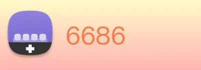 6686 logo